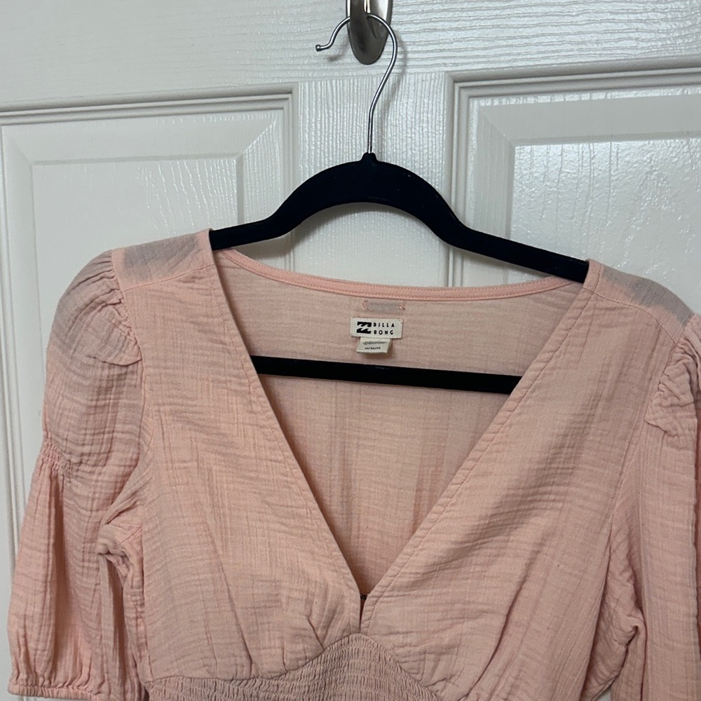 Billabong Light Pink Dress (M)